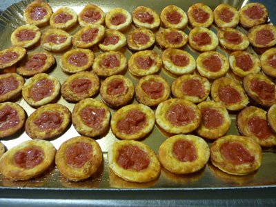 Pizzette di pasta sfoglia