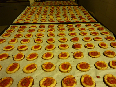 Pizzette di pasta sfoglia