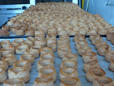 Vol au vent di pasta sfoglia
