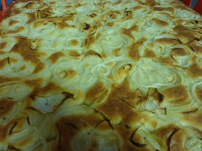 Pizza alla cipolla