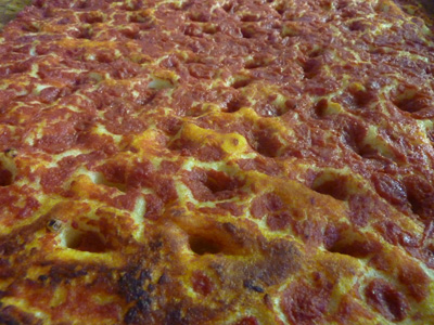 Pizza al pomodoro